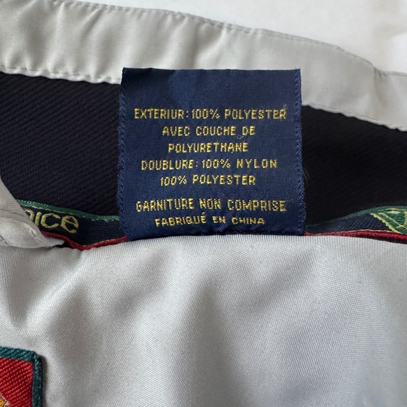 Sunice - Blue and White Pull Over Golf Windbreaker Jacket - Picture 11 of 15